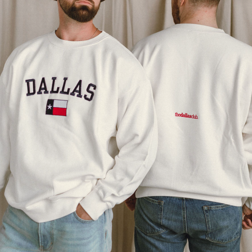 Vintage Oversized Crewneck  | The Dallas Club