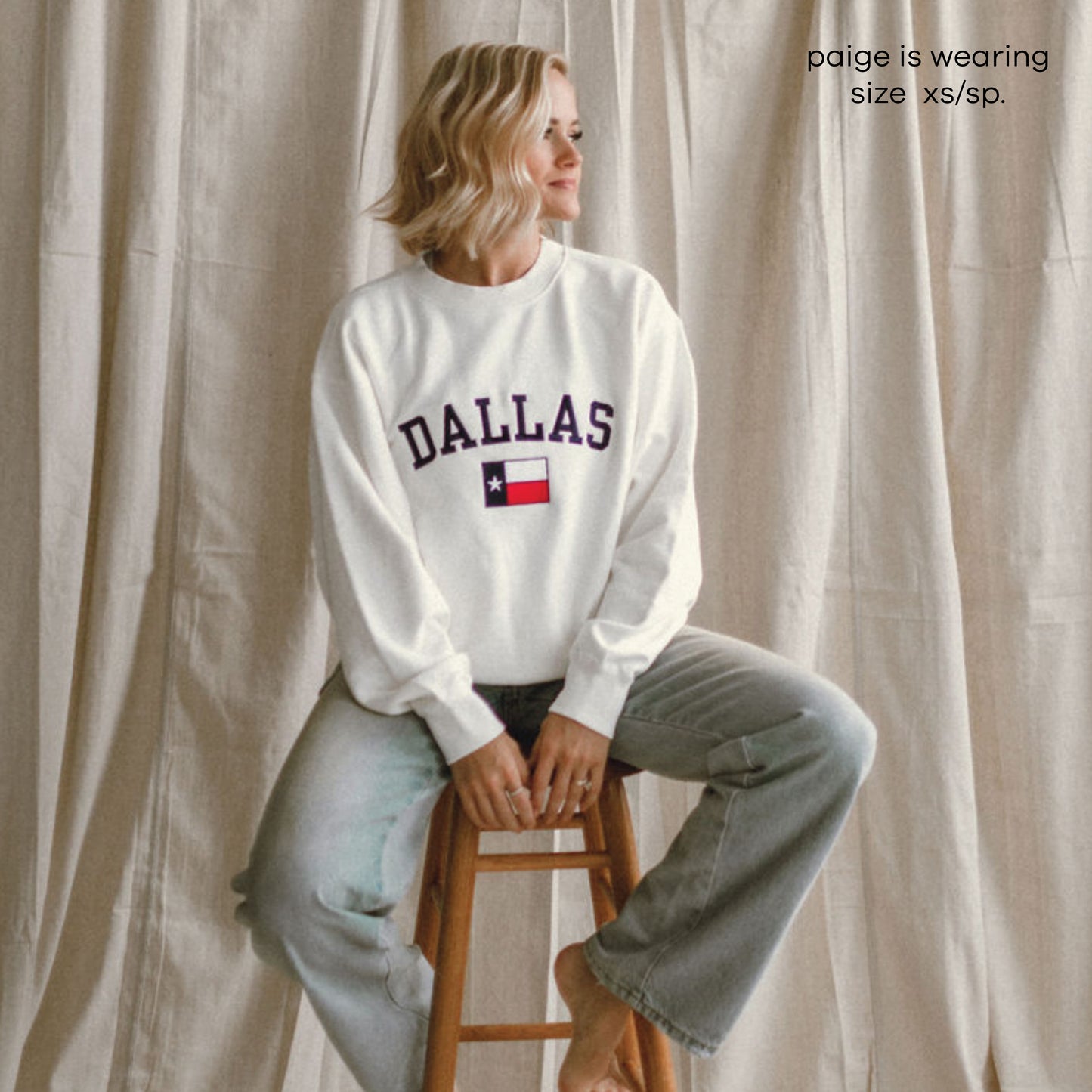 Vintage Oversized Crewneck  | The Dallas Club