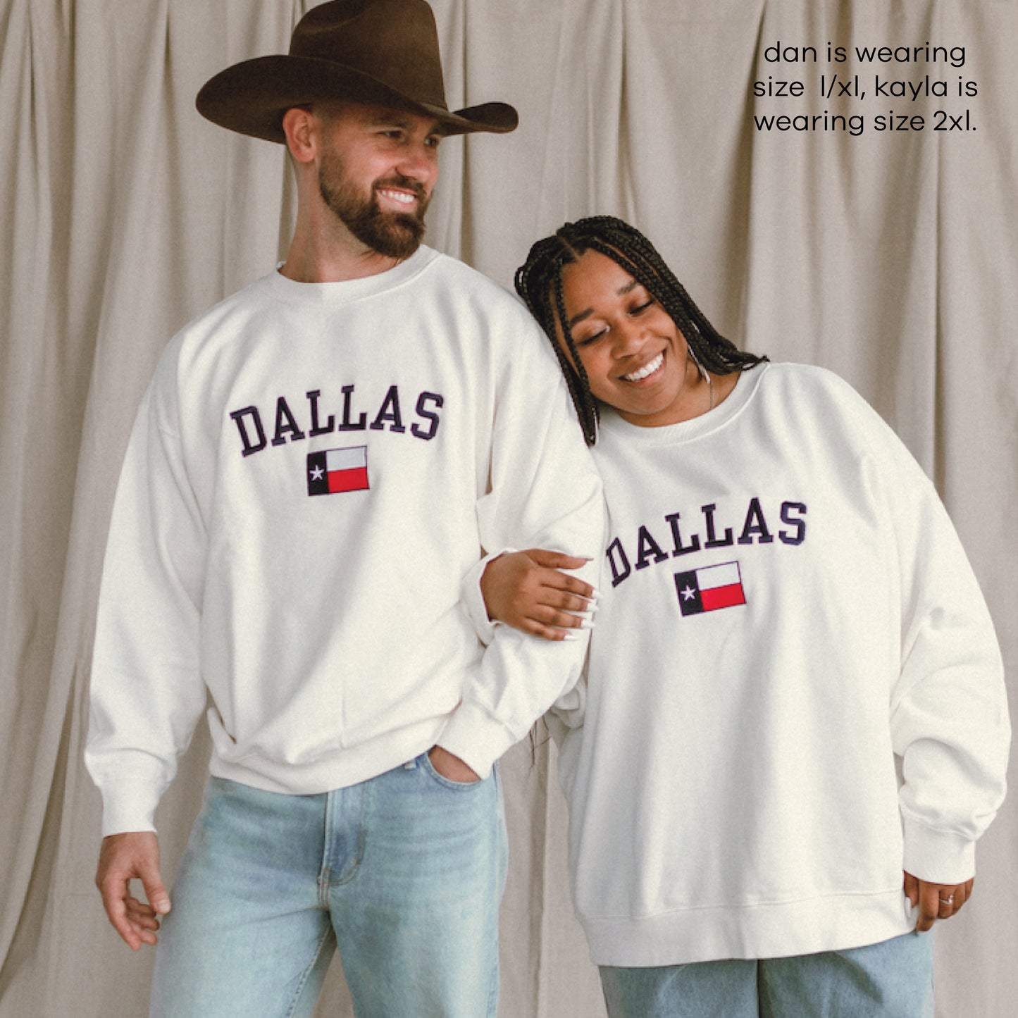 Vintage Oversized Crewneck  | The Dallas Club